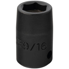 PROTO Proto J7418HF Impact Socket 1/2 in Drive 9/16 in 6-point