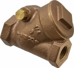 NIBCO Nibco NL740V4 Y-pattern Check Valve 1/4 Inch Fnpt Bronze