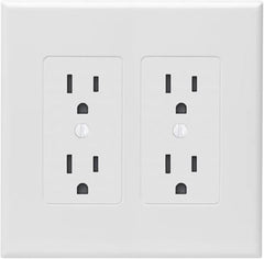 RACO Raco 2602W Decorative Wall Plate 2G