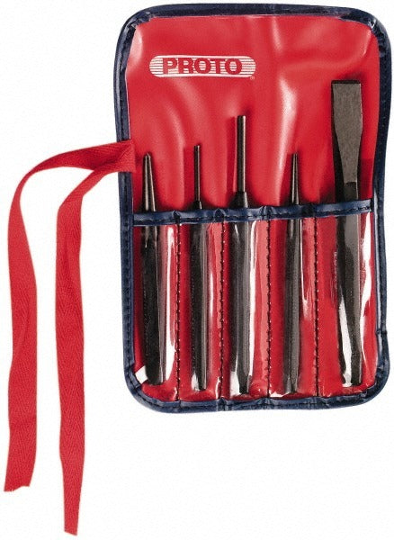PROTO Proto J3S2 5 Piece Punch and Chisel Set