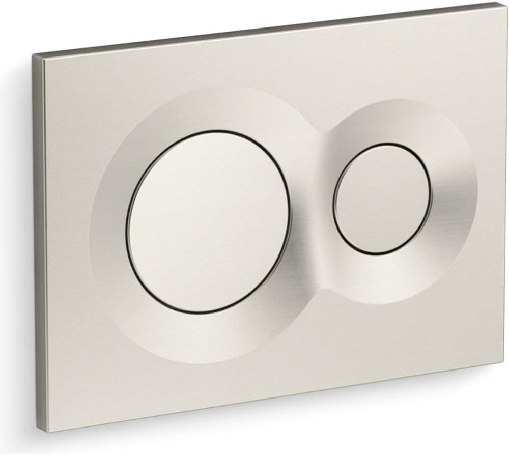 KOHLER Kohler 75890-BN Lynk Flush Actuator Plate (2 inches x 4 inches In-Wall Tank)