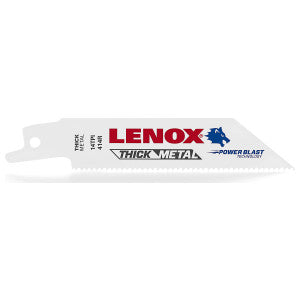 LENOX Lenox 20550414R Bi-Metal Reciprocating Saw Blade 4 in L x 3/4 in W 14 TPI