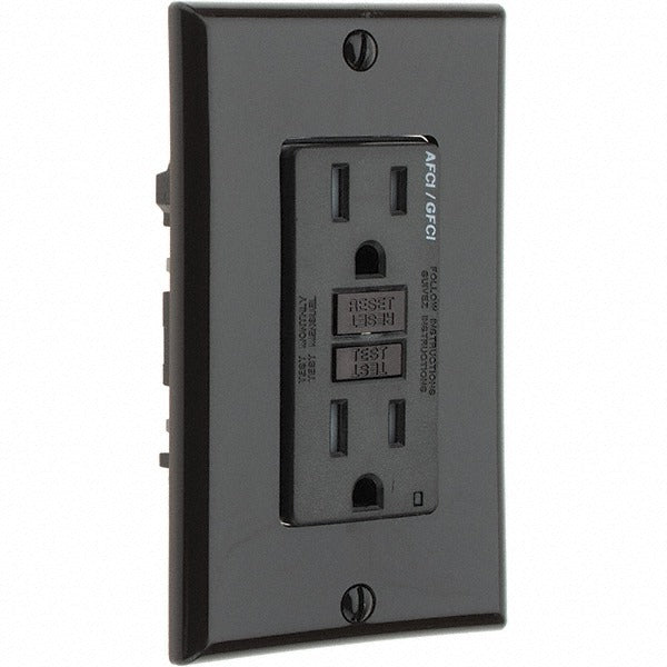 LEVITON Leviton AGTR1 Gfci Receptacle Commercial 5-15R Manual Reset