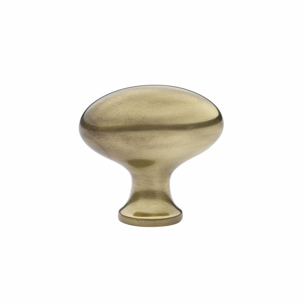 EMTEK Emtek 86124US7 Egg Cabinet Knob French Antique Brass