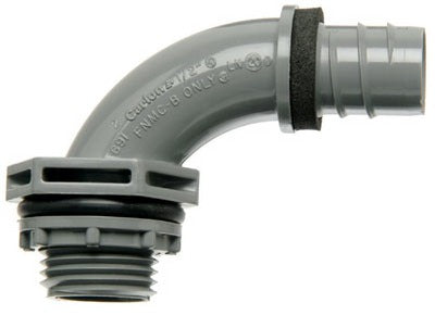 ABB INSTALLATION PRODUCTS Abb LN20DA-CTN 1/2 in 90 Degree Liquid Tight Connector
