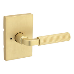 KWIKSET Kwikset 730MALRCT-4 Mirada Privacy Door Lock Satin Brass