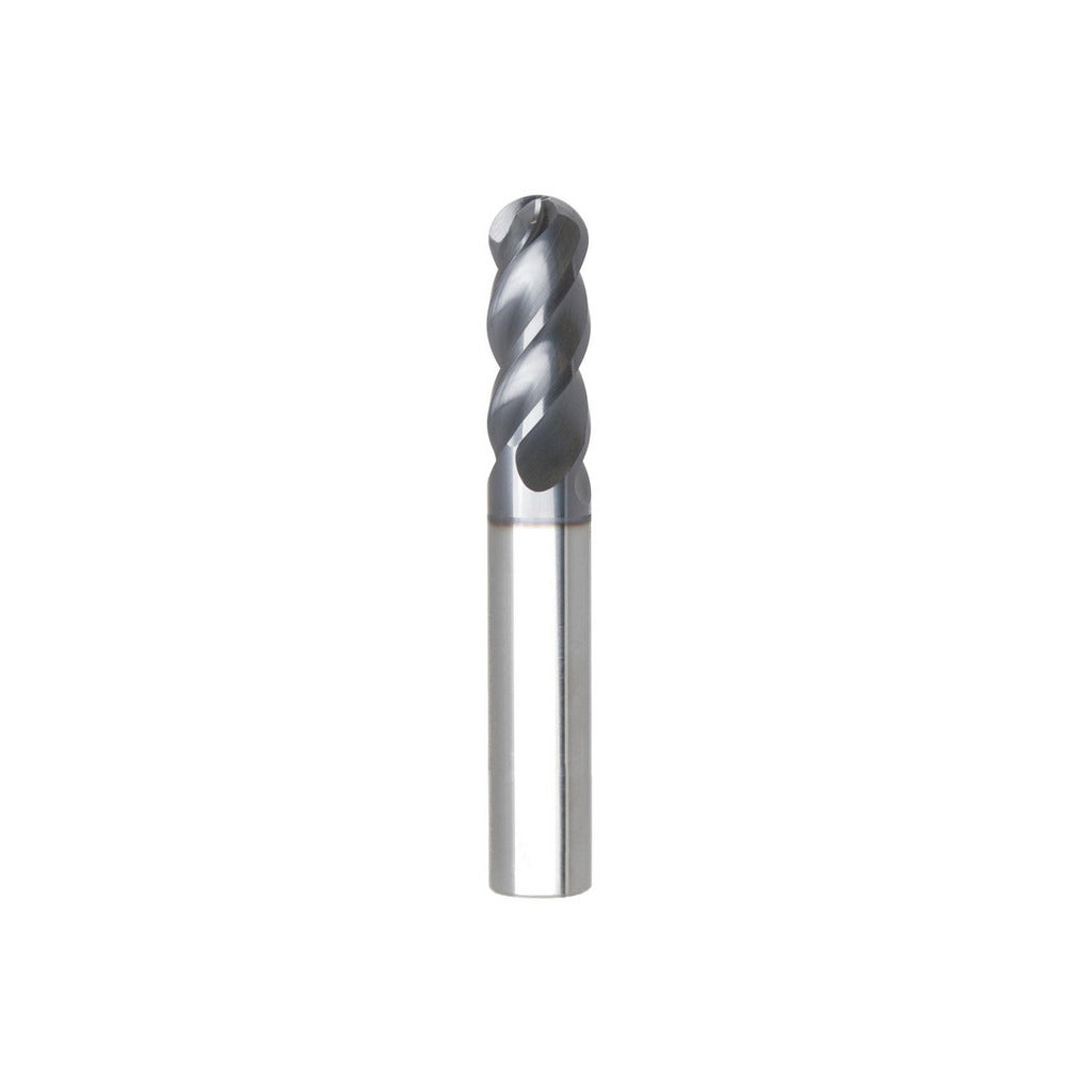 SECO TOOLS Seco 03083824 Ball End Mill 1/8 in 4 Flute Carbide Altin