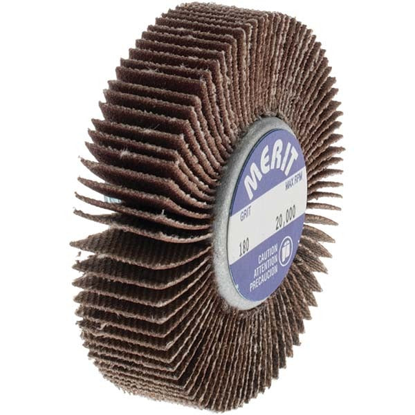 MERIT Merit Abrasives 08834133004 Mounted Flap Wheel 180 Grit
