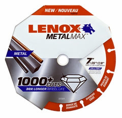 LENOX American Saw Mfg Co 1972924 Diamond Cut-off Wheel 7in