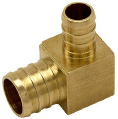 SHARKBITE Sharkbite/cash Acme UC274LFA Brass Barb Elbow 3/4x1/2 Pex