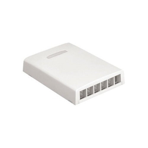 PANDUIT Panduit NK6BXIW-AY Surface Mount Wall Box 6 Port
