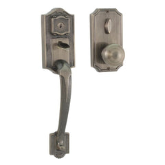 WESLOCK Weslock 01411-AIASL2D Colonial Entry Handleset Antique Brass