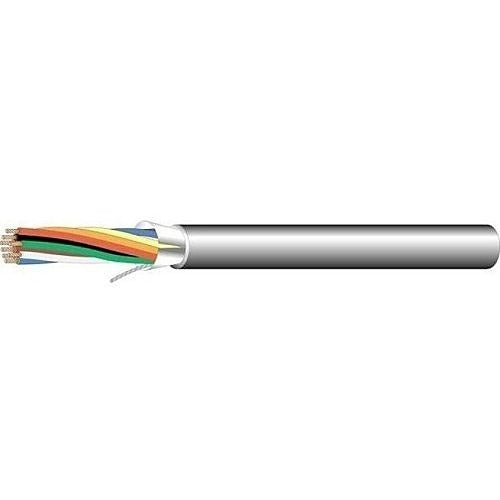 WEST PENN WIRE West Penn Wire 253188BGY0500 18AWG 8C Shielded Security Cable 500ft