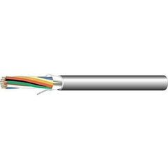 WEST PENN WIRE West Penn Wire 253188BGY0500 18AWG 8C Shielded Security Cable 500ft