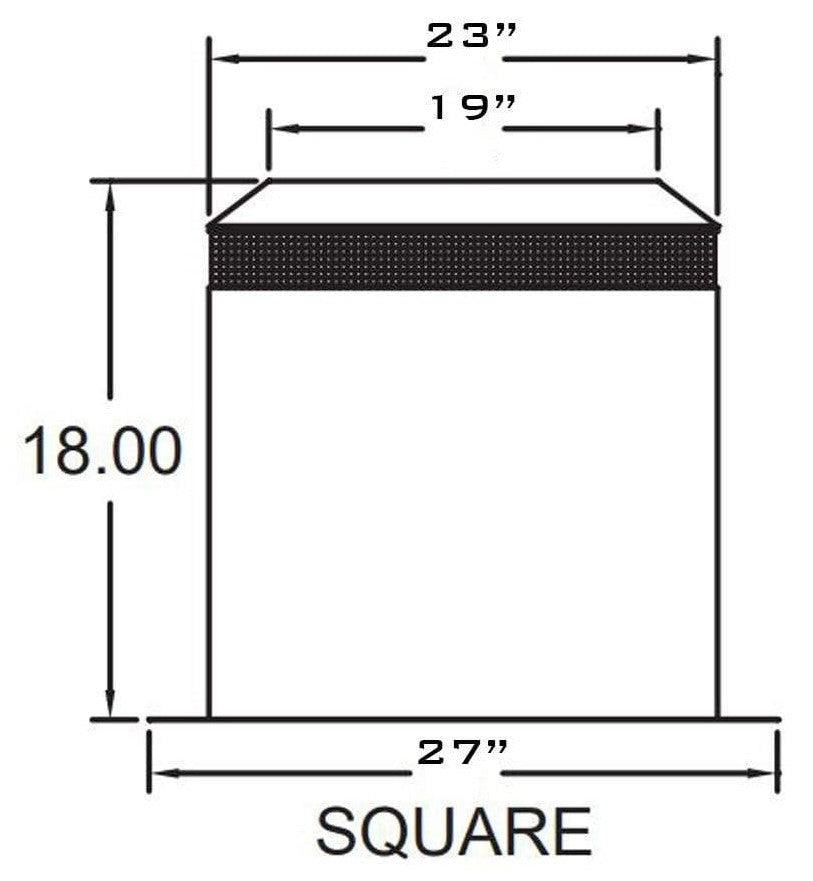 METAL-FAB Metal-Fab 16ATGIS Air-Cooled Temp/Guard Attic Insulation Shield 16 in (Repl. 16ATGIS)