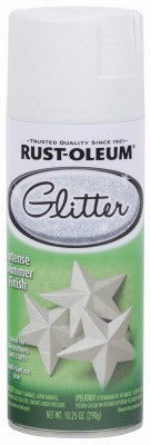 RUST-OLEUM Rust-oleum 299426 Pearl White Glitter Spray 10.25 Oz