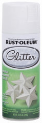 RUST-OLEUM Rust-oleum 299426 Pearl White Glitter Spray 10.25 Oz