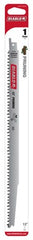 DIABLO Freud DS1205FG 12 in 5 Tooth Wood Pruning Reciprocating Blade 5pk