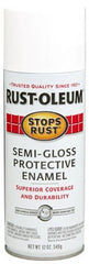 RUST-OLEUM Rust-oleum 7797-830 Spray Paint White Semi Gloss 12 Oz