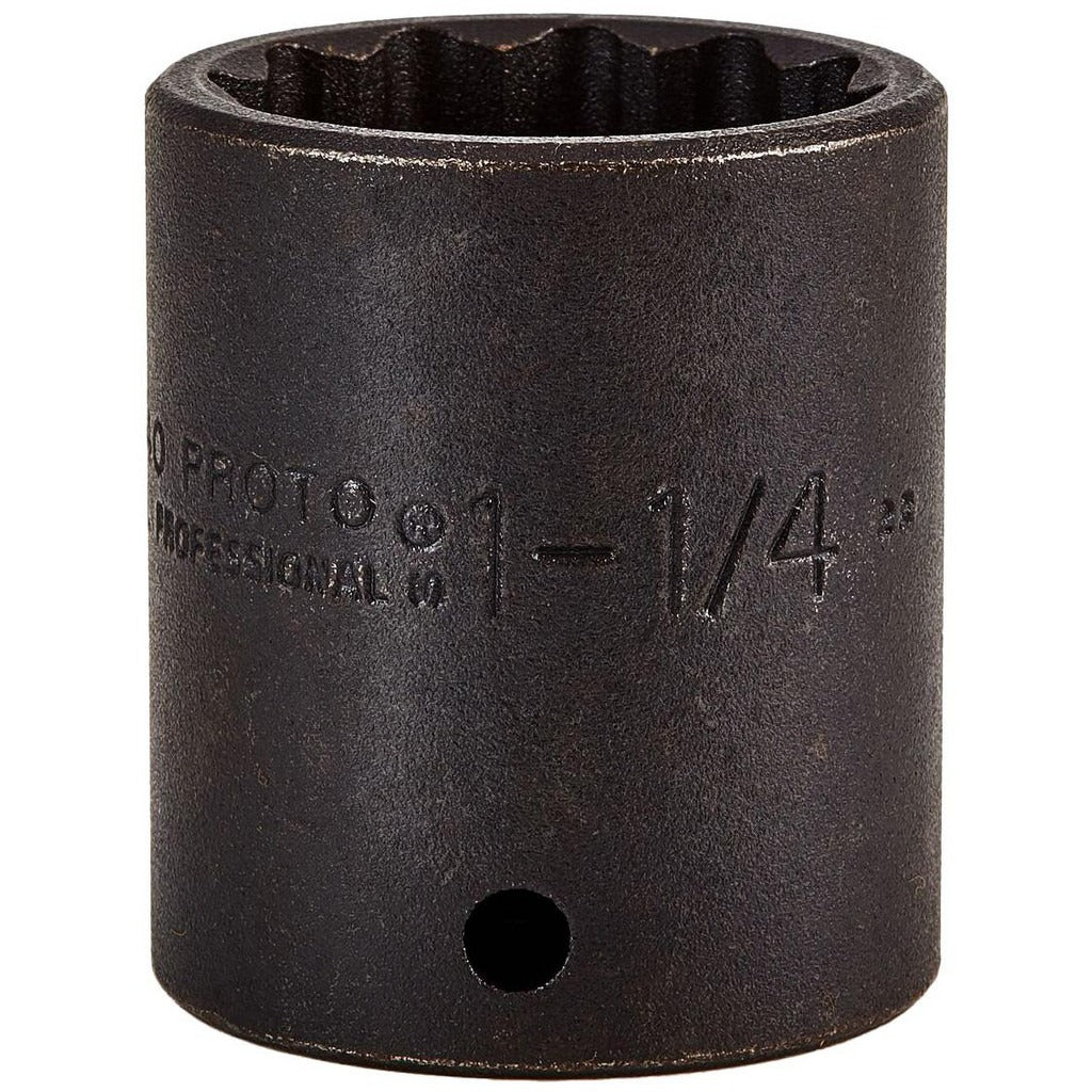 PROTO Proto J7440 Impact Socket 1/2 in Drive 1-1/4 in 12-point