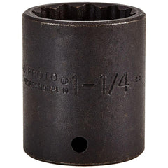 PROTO Proto J7440 Impact Socket 1/2 in Drive 1-1/4 in 12-point