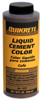 QUIKRETE Quikrete Companies 1317-01 Liquid Cement Color Brown