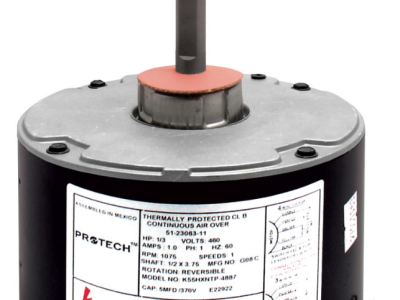 RUUD RUUD 51-23063-11 ProTech 1/3 HP 460V Single Speed Direct Drive Condenser Motor