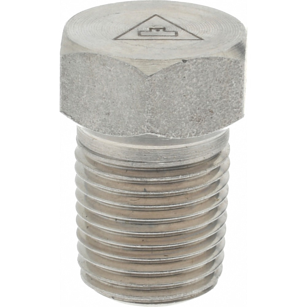 MERIT BRASS Merit Brass 3417HD-02 Hex Pipe Plug 1/8 in Mnpt Ss