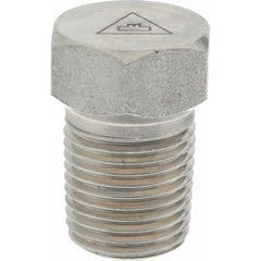 MERIT BRASS Merit Brass 3417HD-02 Hex Pipe Plug 1/8 in Mnpt Ss