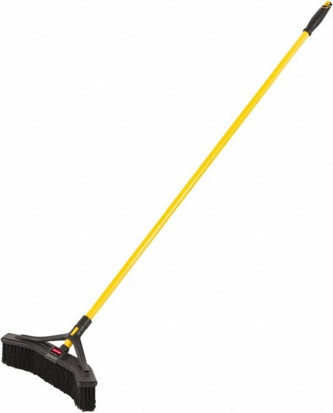 RUBBERMAID Rubbermaid 2018727 Push Broom 18 Inch Polypropylene Bristle
