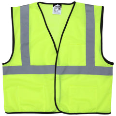 MCR SAFETY Mcr Safety V2CL2MLX2 Hi-vis Safety Vest Class Ii 2XL