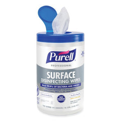 GOJO Gojo GOJ934206CT Purell Professional Surface Disinfecting Wipes (110 Wipes per Canister, 6 Canisters per Carton) 934206CT