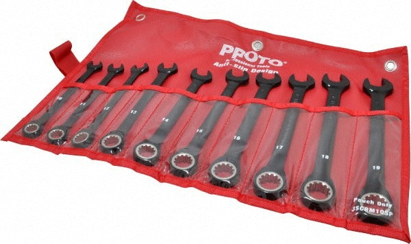 PROTO Proto JSCRM-10S Combination Wrench Set 10 Pc Metric