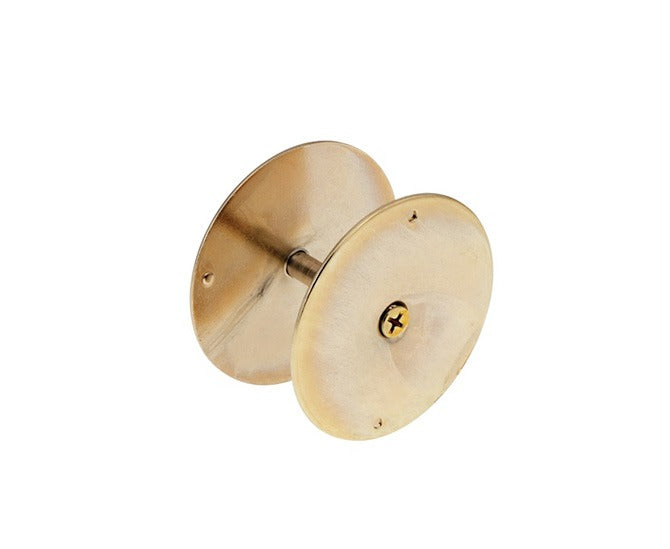 DON-JO Don-jo BF161BP Hole Filler Plate Brass Plated