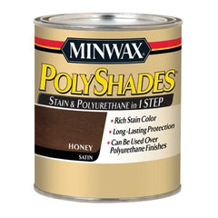 MINWAX Minwax 213964444 Honey Satin Polyshade 0.5 Pint