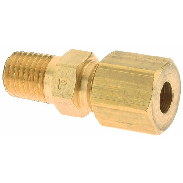 PARKER Parker PF-00327 Brass Compression X Mnpt Connector