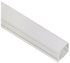 Generic / Unbranded rc-1000-075 Single Channel Raceway 0.75x0.5 in 6 Ft White
