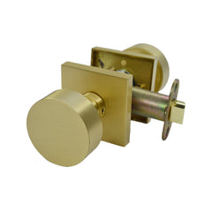 EMTEK Emtek 5210ROUUS4 Round Knob Privacy Set Satin Brass