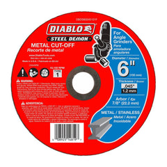 DIABLO Diablo DBDS60045101F 6 Inch Ceramic Cut-off Wheel 46 Grit