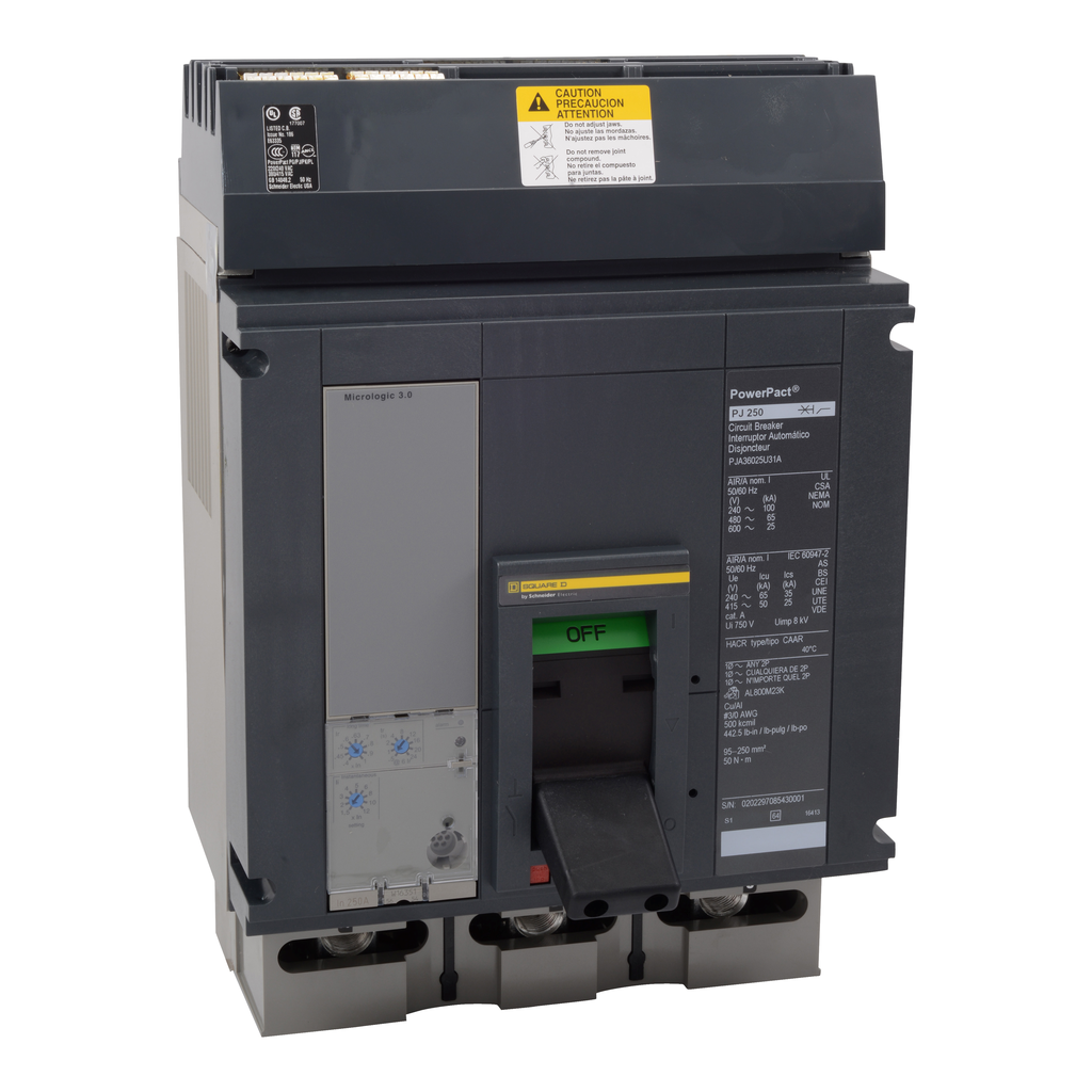 SCHNEIDER ELECTRIC PJA36080U31A CIRCUIT BREAKERS