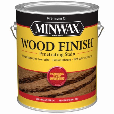 MINWAX Minwax 71077 Red Mahogany Wood Finish Stain 1 Gallon