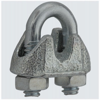 NATIONAL HARDWARE National Mfg N889-013 Wire Cable Clamp 1/8 Inch