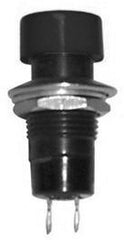 Generic / Unbranded 30-10061 Push Button Switch Spst Black 3A