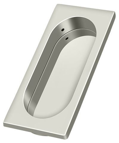 DELTANA Deltana FP4134U14 Flush Pull Large Bright Nickel