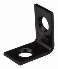 NATIONAL HARDWARE National Mfg N266-478 Corner Brace 3/4x1/2 in Black 40-pack