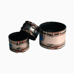 MISSION RUBBER Mission Rubber 1408229 Clay Cast Iron Transition Coupling 8 in