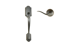 KWIKSET Kwikset 815ANTNLRH-11P Passage Handleset Venetian Bronze