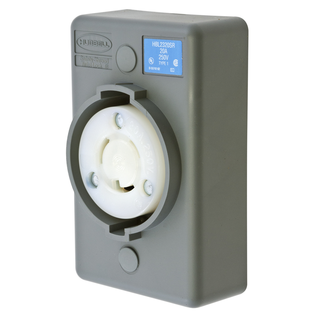 HUBBELL WIRING HBL2320SR TERMINALS