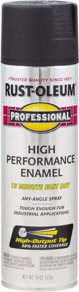 RUST-OLEUM Rust-oleum 7578838 Flat Black Spray Paint 15 Oz