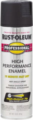 RUST-OLEUM Rust-oleum 7578838 Flat Black Spray Paint 15 Oz